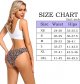 Women's Invisible Seamless Bikini Underwear Half Back Coverage Panties ( 6 Pack )